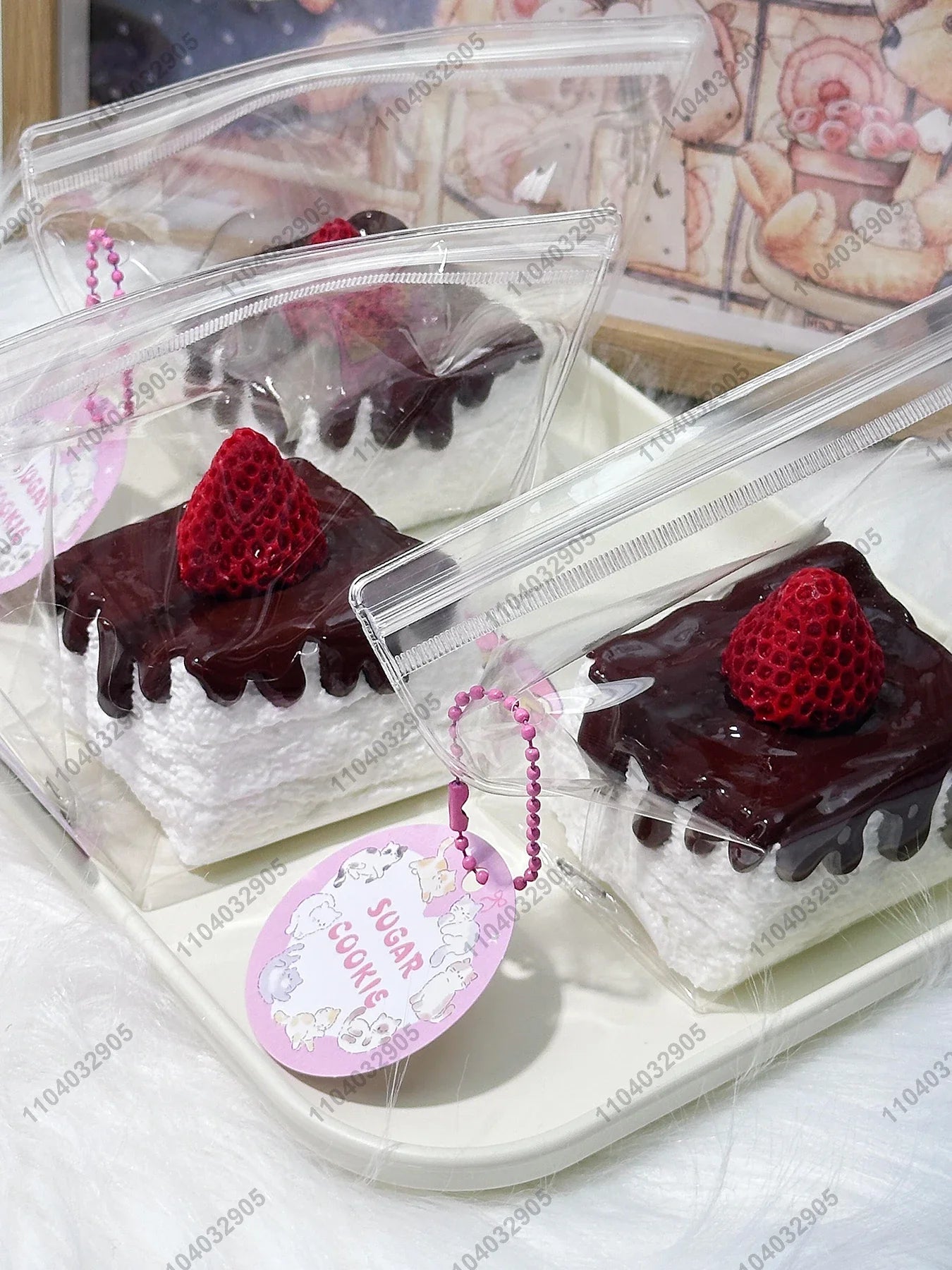 Strawberry Cake Taba Strawberry Creamy Cake Dessert
