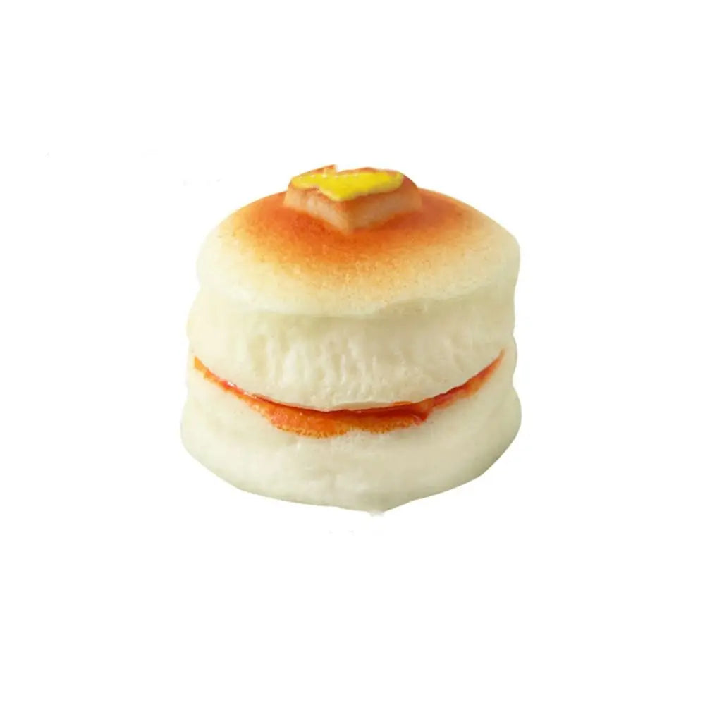 Exquisite Replica Double Layer Strawberry Toast Cake Fruit Bread Cake Matcha Chocolate Dessert Girl Gift Toast Squishy Kids Toys