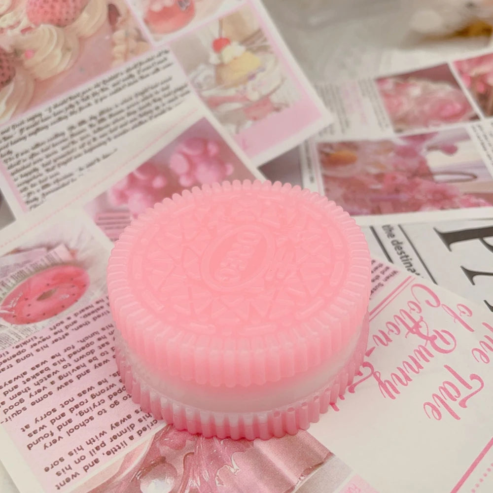 Handmade Silicone Cookie Stress Relief Soft Sticky Toy
