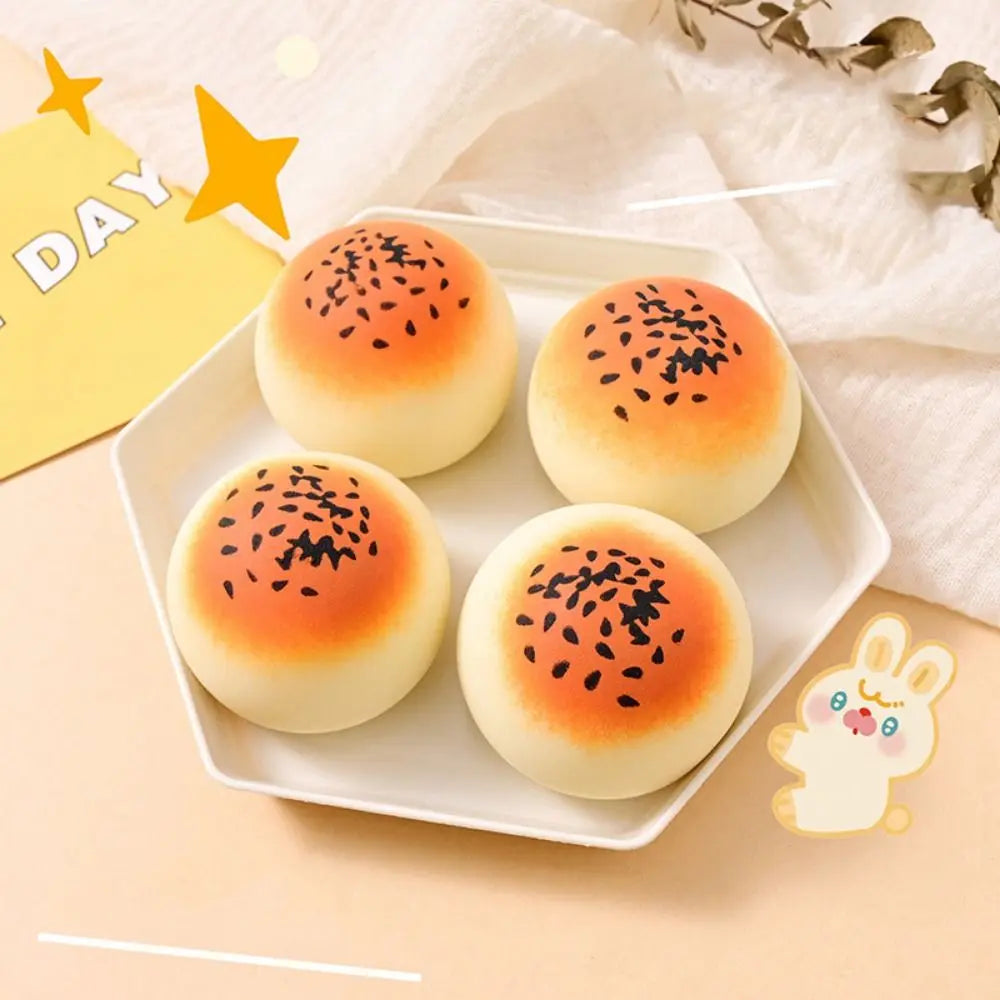 Simulation Bread Toast Squishy Slow Rising Rebound Squeeze Toy Anti Stress Relief