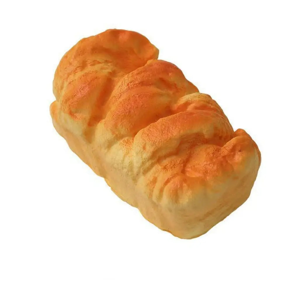 Stretch Squeezing Simulation Bread Squeeze Toy, Toast Cake Fake Food Model, Breakfast Squeeze Sensory Toys
