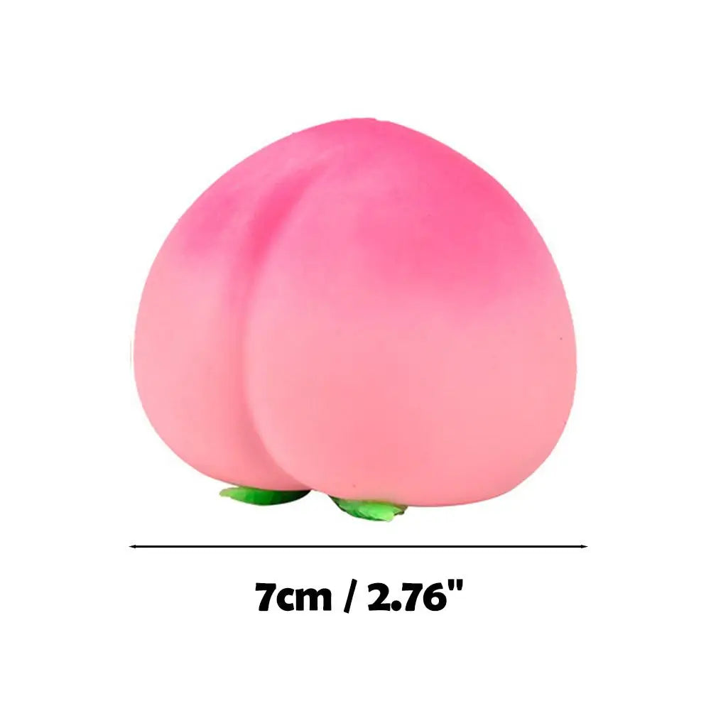 Kawaii Cheeky Peach Squishy Soft Slow rise