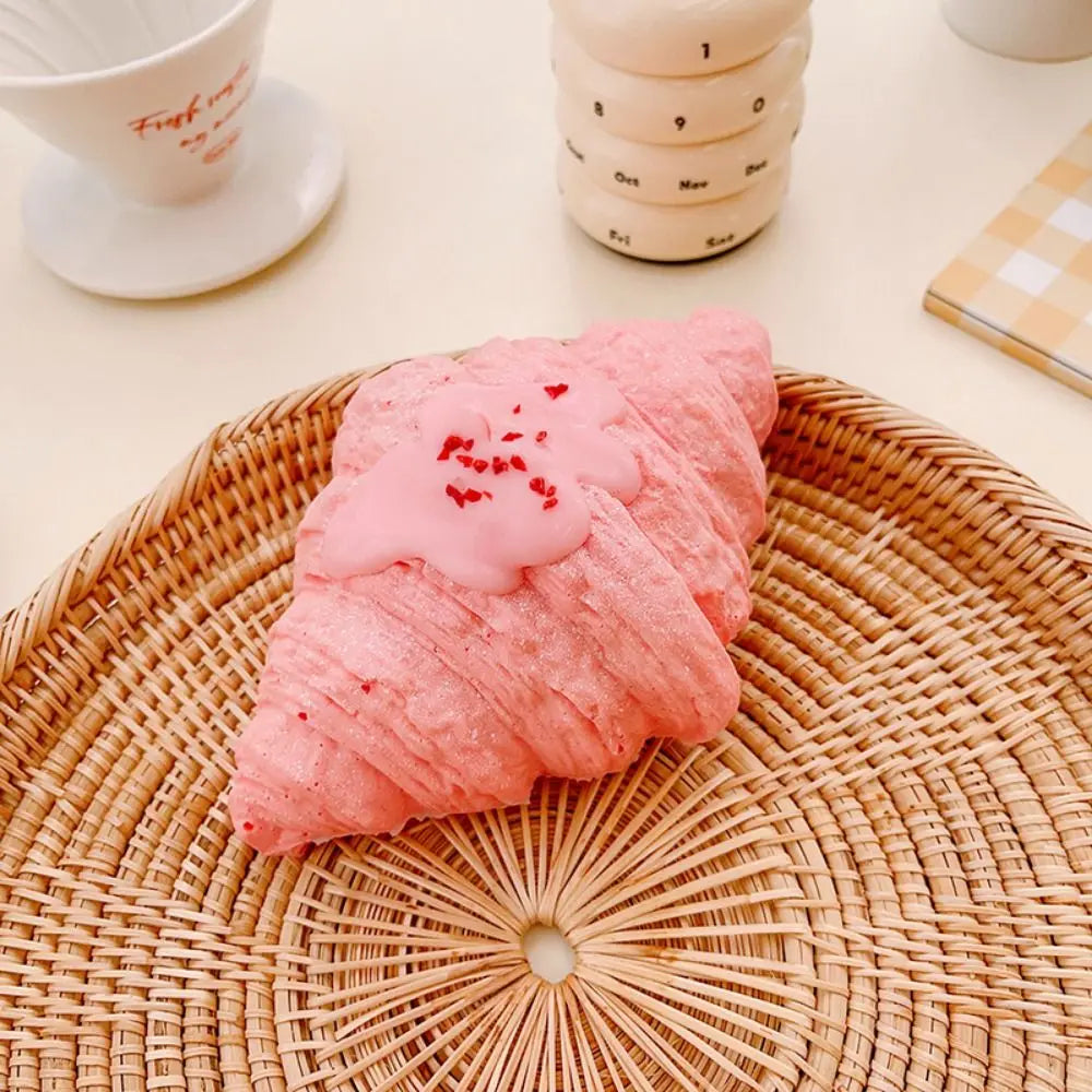 Simulation Bread Toast Squishy Slow Rising Rebound Squeeze Toy Anti Stress Relief