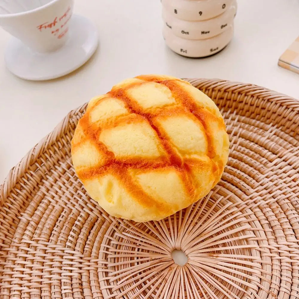 Simulation Bread Toast Squishy Slow Rising Rebound Squeeze Toy Anti Stress Relief