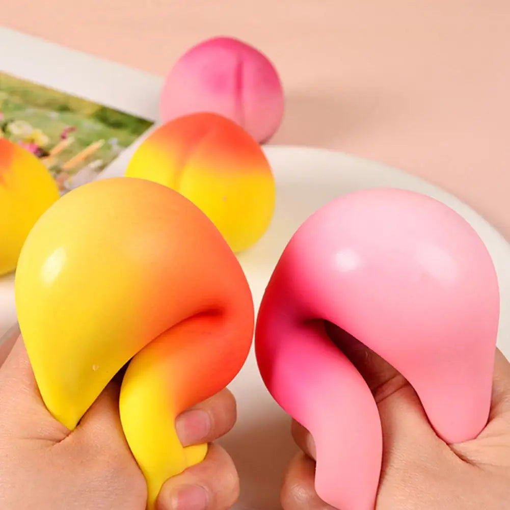 Kawaii Cheeky Peach Squishy Soft Slow rise