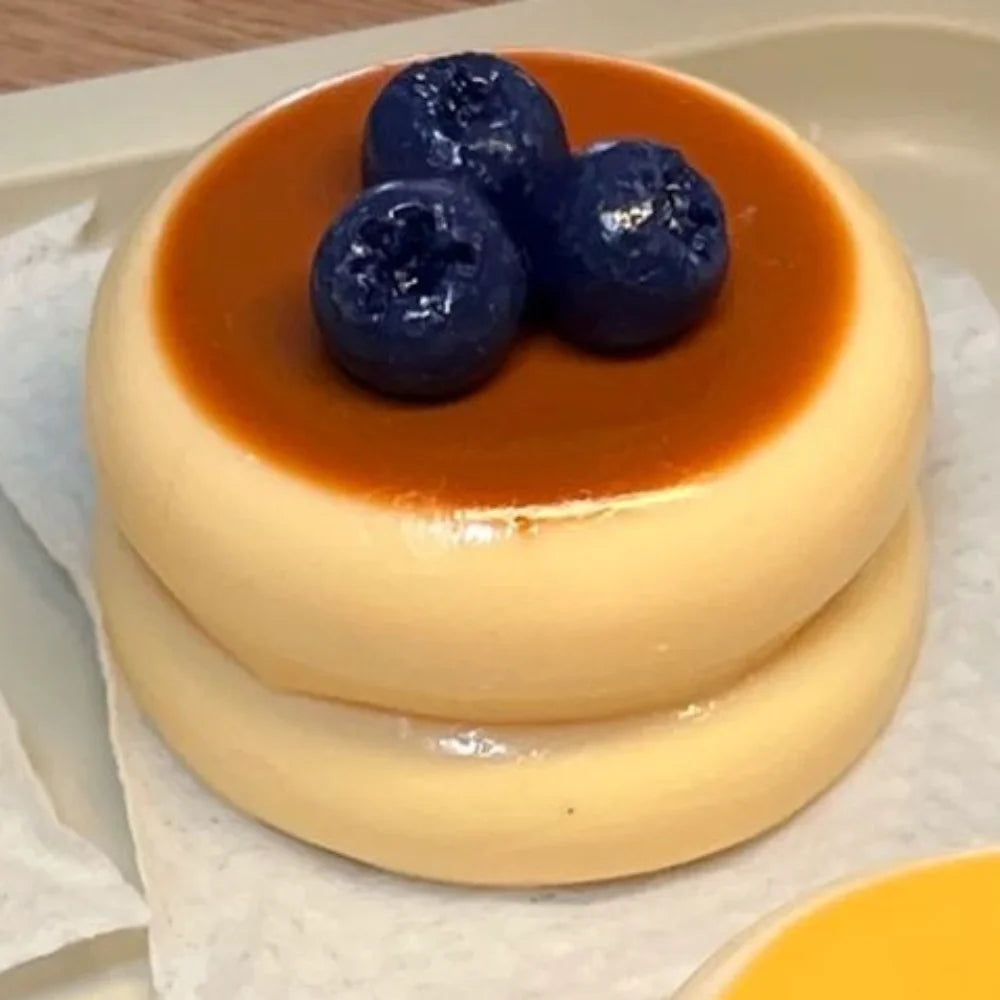 Taba Squishy Strawberry Blueberry Soufflé Stress Relief Toy Sensory