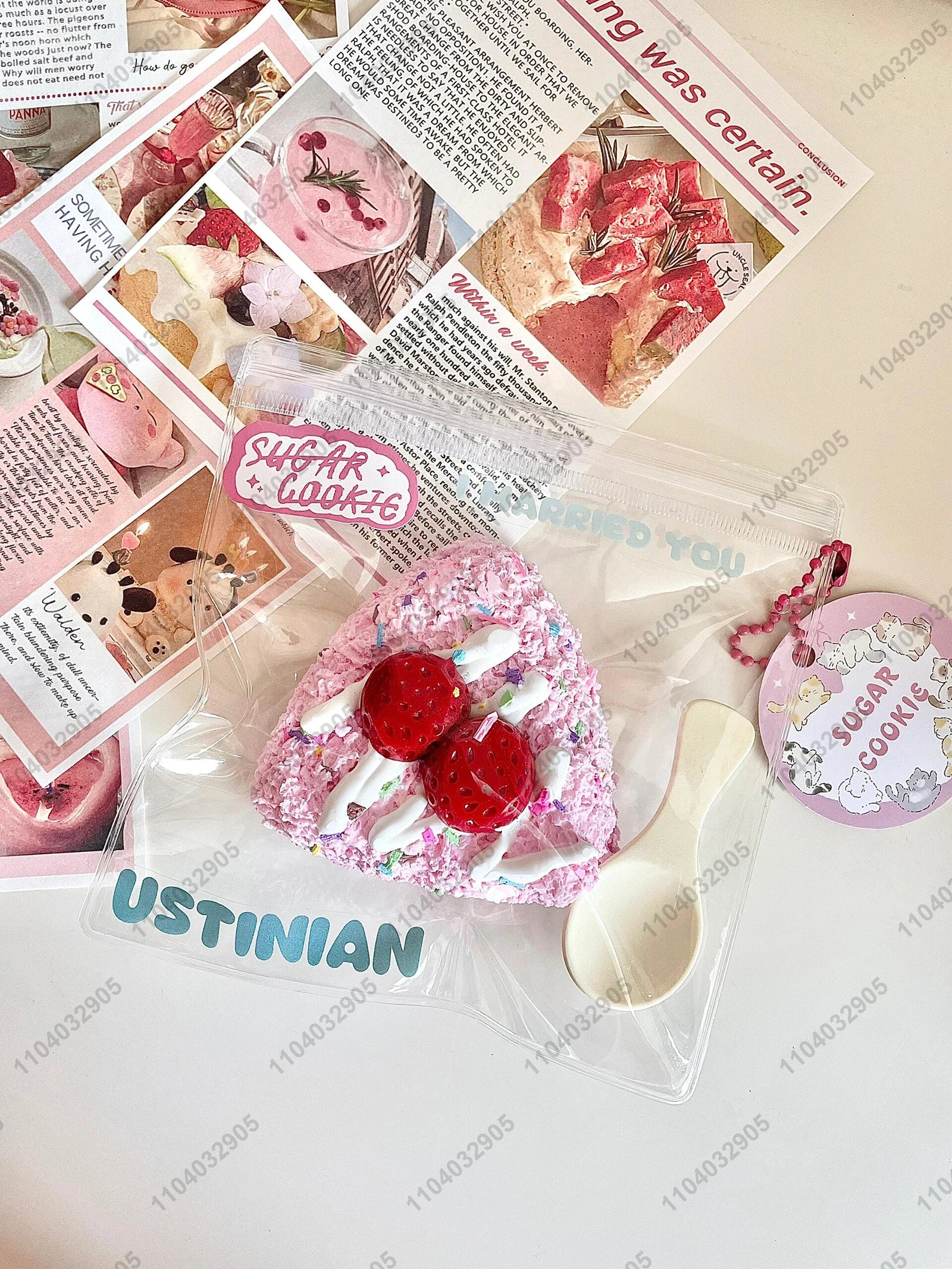 Strawberry Cake Taba Strawberry Creamy Cake Dessert