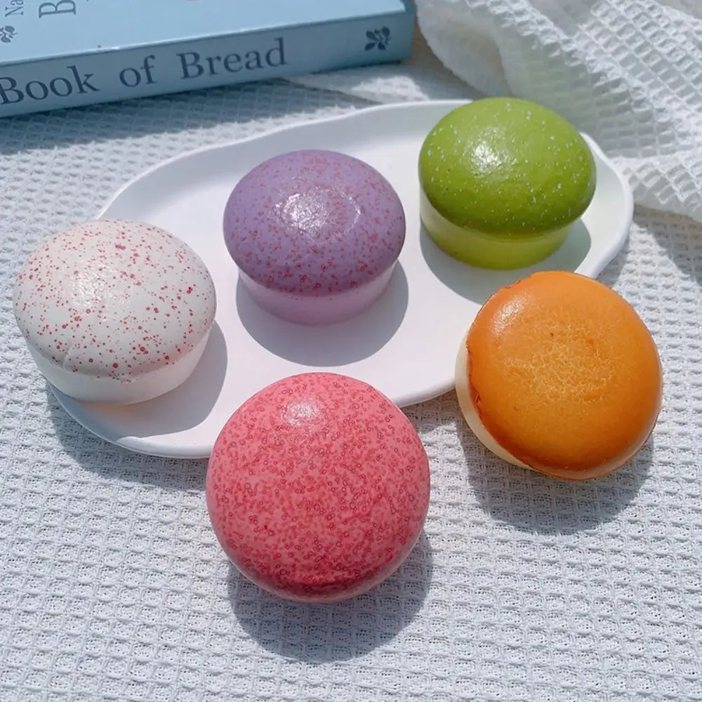 Simulation Bread Toast Squishy Slow Rising Rebound Squeeze Toy Anti Stress Relief