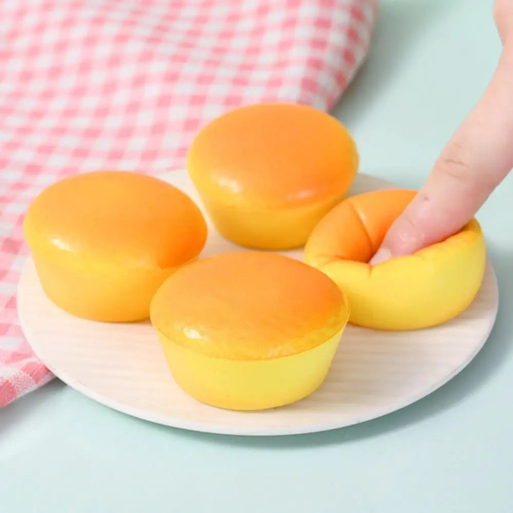 Simulation Bread Toast Squishy Slow Rising Rebound Squeeze Toy Anti Stress Relief