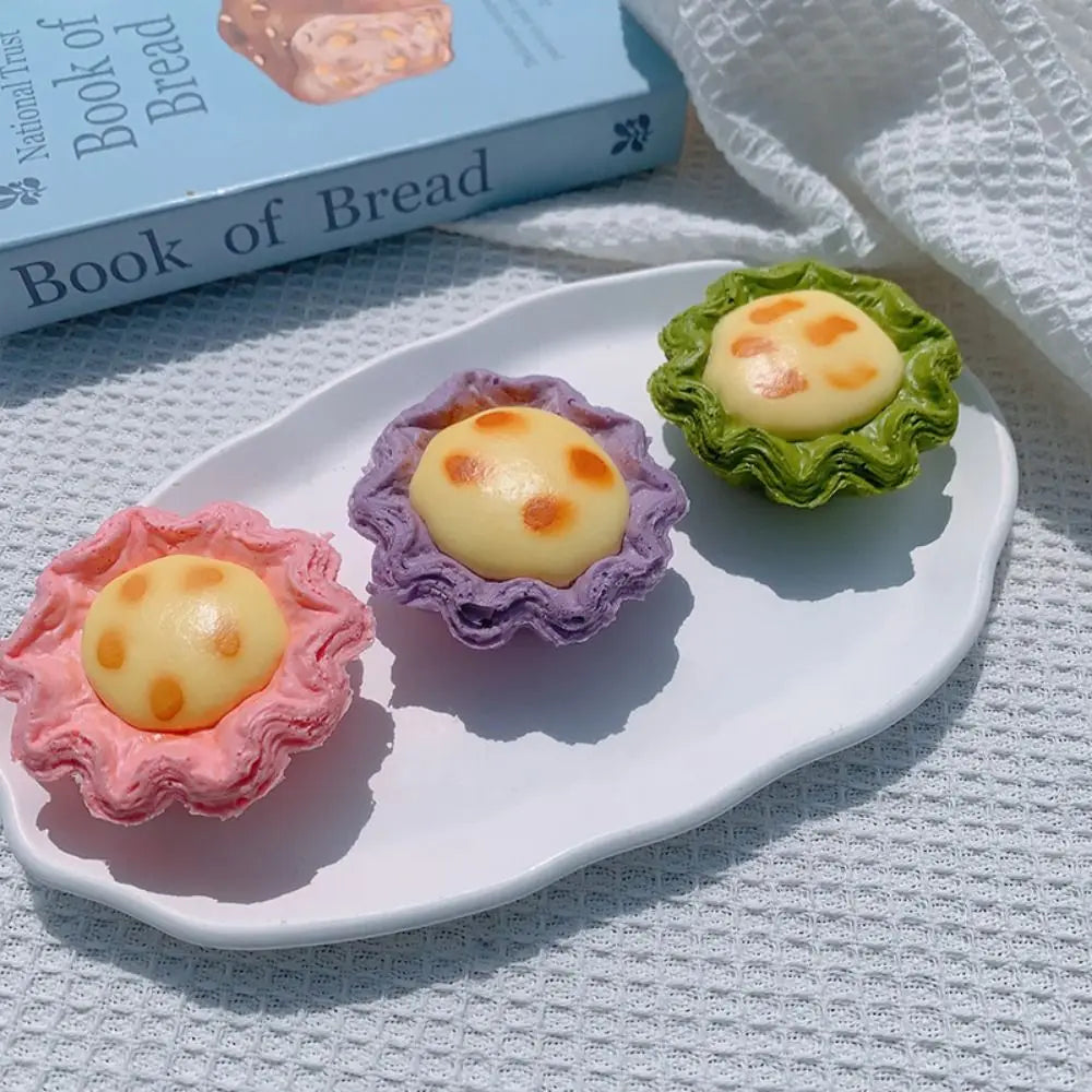 Simulation Bread Toast Squishy Slow Rising Rebound Squeeze Toy Anti Stress Relief