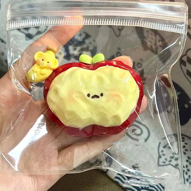 Apple, Strawyberry, Blueberry Tart, Slice , Premium Squishy