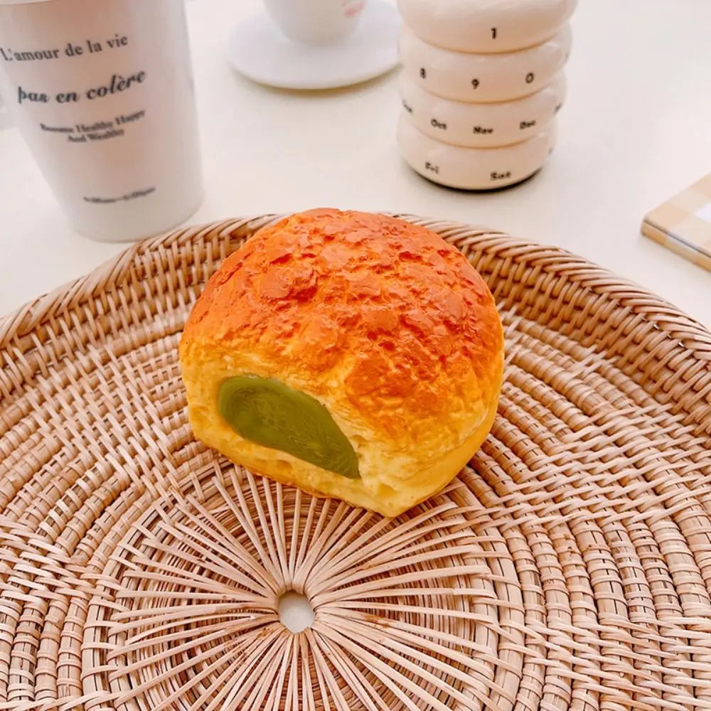 Simulation Bread Toast Squishy Slow Rising Rebound Squeeze Toy Anti Stress Relief